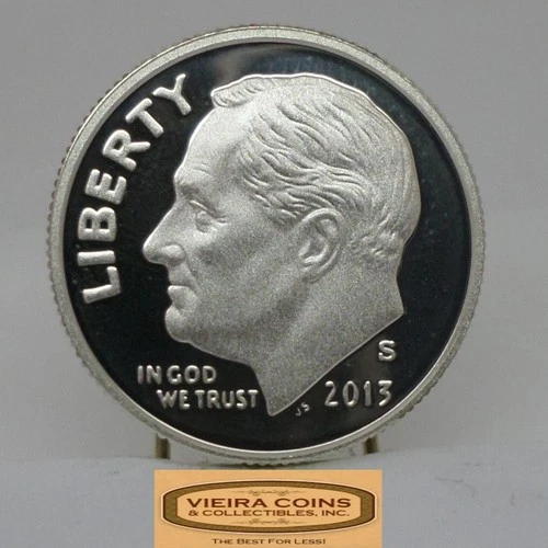 2013-S Roosevelt Silver Proof Dime  - #C56444NQ