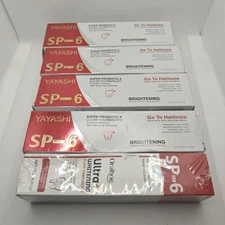 YAYASHI SP-6 Super Probiotic Toothpaste Whitening  5pack
