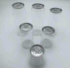 1000pcs Customisable PET Drink Containers Perfect for Beverages, Smoothies &More