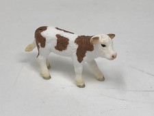 SCHLEICH&reg; Farm Life 13802 - Fleckvieh Kalb - leicht bespielt - ohne F&auml;hnchen