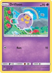 Drifloon 80/236 Unified Minds Common Reverse Holofoil