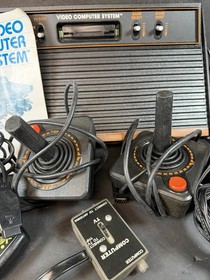 Atari Video Computer System CX-2600A Console w/ Controllers Untested. No Games