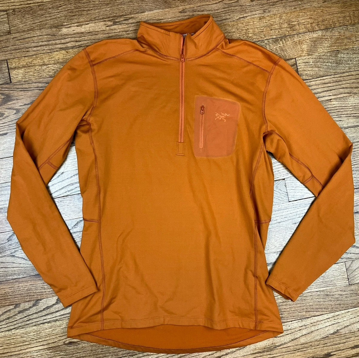 arcteryx rho lt zip neck pullover base-layer