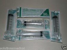 5 X Catheter Tip Terumo Syringe 50ml