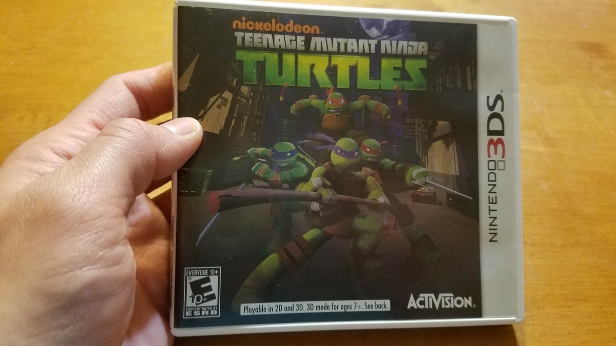 Nintendo 3DS Nickelodeon Teenage Mutant Ninja Turtles + LIST