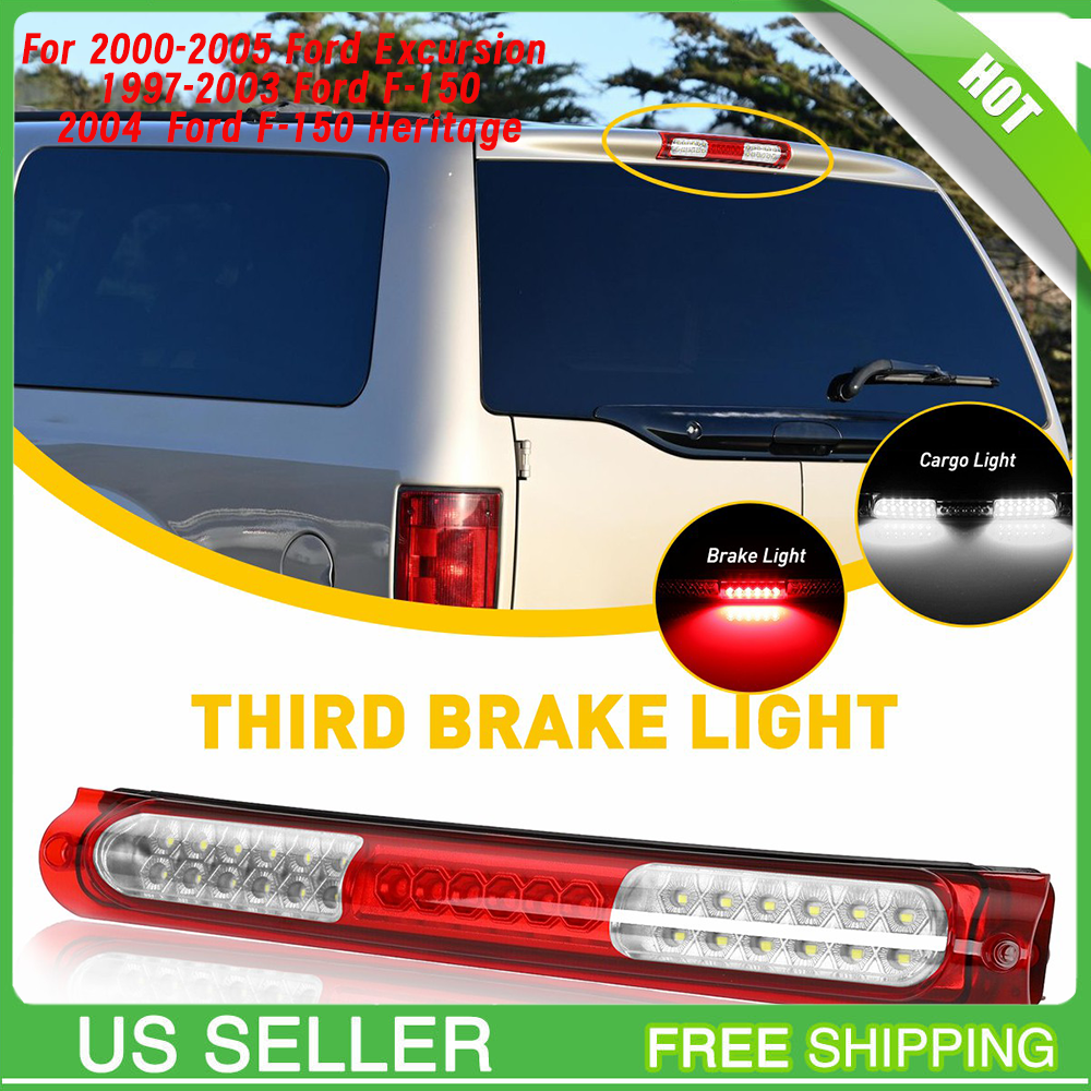 1997-2003 Ford F150 Black Smoked LED Third Brake Light