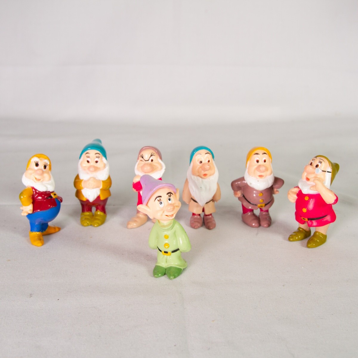 Disney Vintage 1993 Lot of 7 / Seven Dwarfs from Snow White