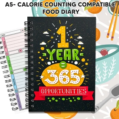 FABULOUS PLANNING Calorie Counting Diet ⚖️ Food Diary Slimming Weight Loss Tracker Journal & MORE