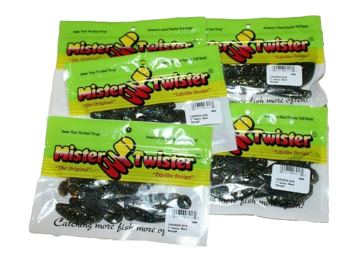 Mister Twister Cebos, señuelos de pesca de agua salada