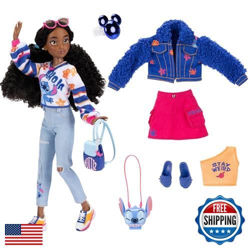 Disney ILY 4EVER Fashion Dolls Dark Hair Stitch 11.5" Tall with 13 Points of - Picture 2 of 5