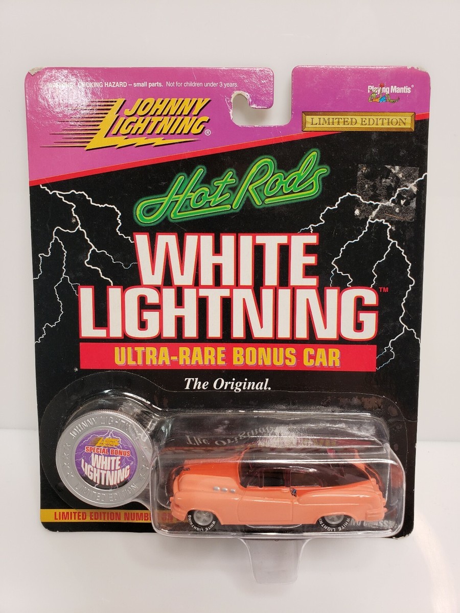 Rare Johnny Lightning Hot Rods Buick Bumongous White Lightning