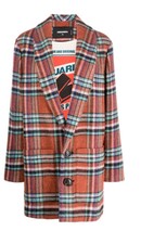 Dsquared2 Single-breasted Wool Jacket. M