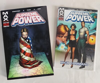 MAX Supreme Power V 1 Hardcover + V3 Bundle OOP Marvel Max J Michael Straczynski