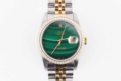 Datejust 16233 - Diamond Bezel Malachite