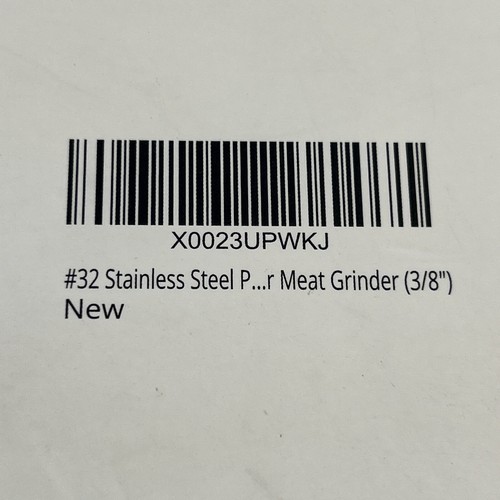 10mm Stainless Steel Meat Grinder Plate for #32 Commercial or Home Grinders - Picture 5 of 6