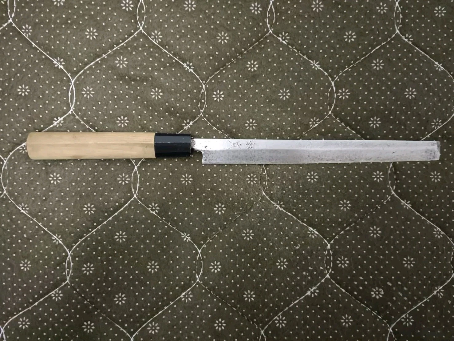 Sugimoto Takohiki Carbon Steel S01ST04 Japanese Kitchen Knife 350 mm.