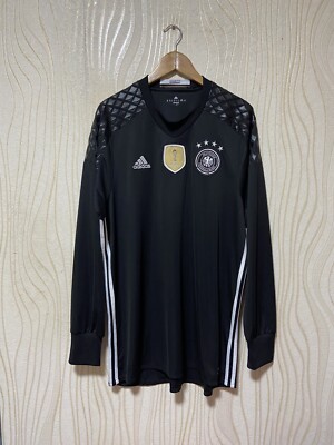 GERMANY 2016 HOME GOALKEEPER FOOTBALL SHIRT SOCCER JERSEY ADIDAS
