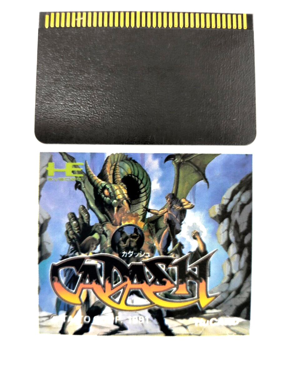 Cadash NEC PC Engine PCE HuCard JP Card Only Japan Taito