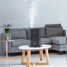 Dark Blue Low Water Protection Ultrasonic Cool Mist Humidifier Homech HM-AH001