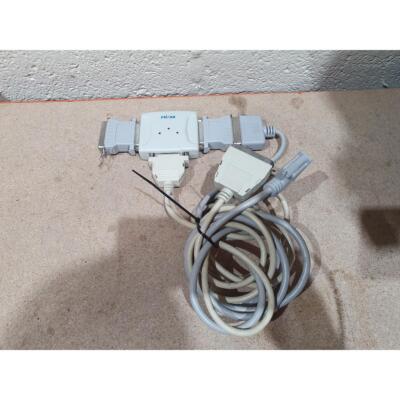 PRIMAX EDS21P Elektronischer Datenschalter LPT Parallel Drucker Splitter Grau für PC