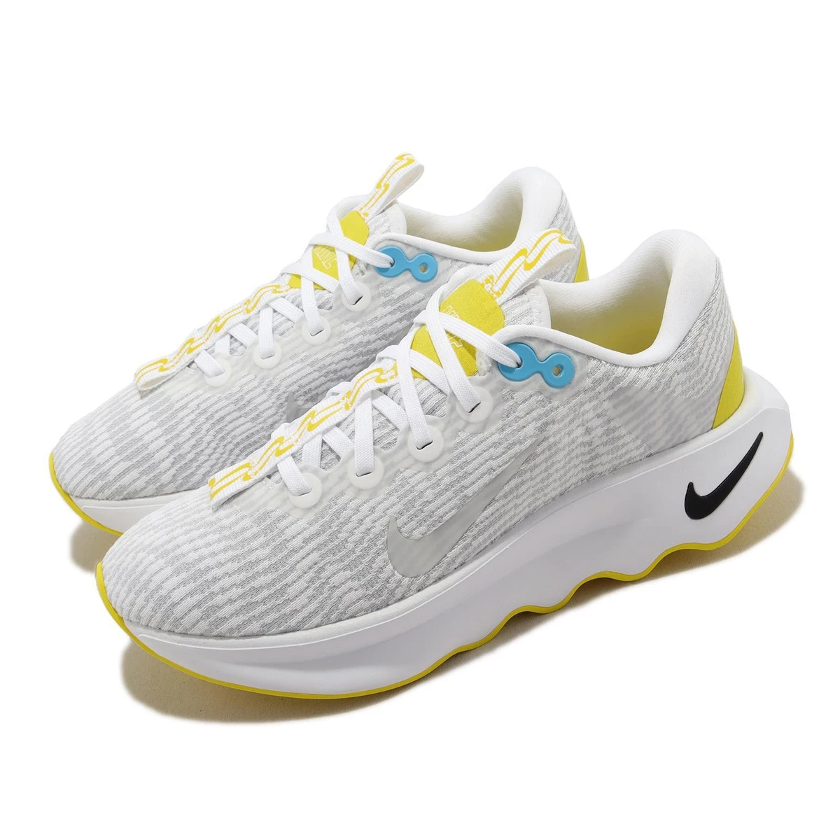 Nike Wmns Motiva White Pure Platinum Yellow Women Road Running