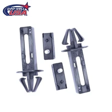 2Pcs NEW Bumper Face Bar Retainer Bracket Brace Mounting Kit for Mercedes-Benz