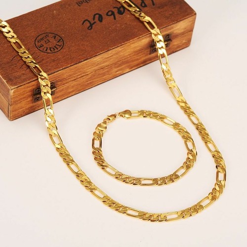 Necklace And Bracelet Set For Mens 