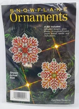 June Grigg Designs Snowflake Ornaments Counted Cross Stitch K-901