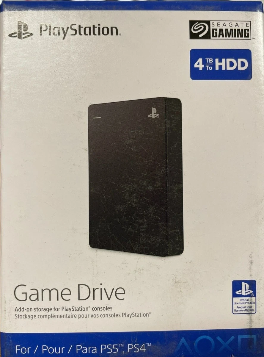 Seagate - STLL4000100 - PS4/PS5 - External USB 3.2 Game Hard Drive - 4 TB