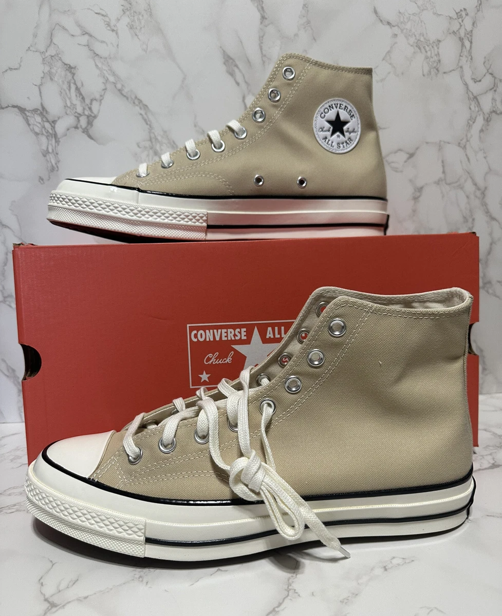 NEW Unisex CONVERSE CHUCK TAYLOR 70 Canvas HIGH TOP Oat Milk Beige A03446C