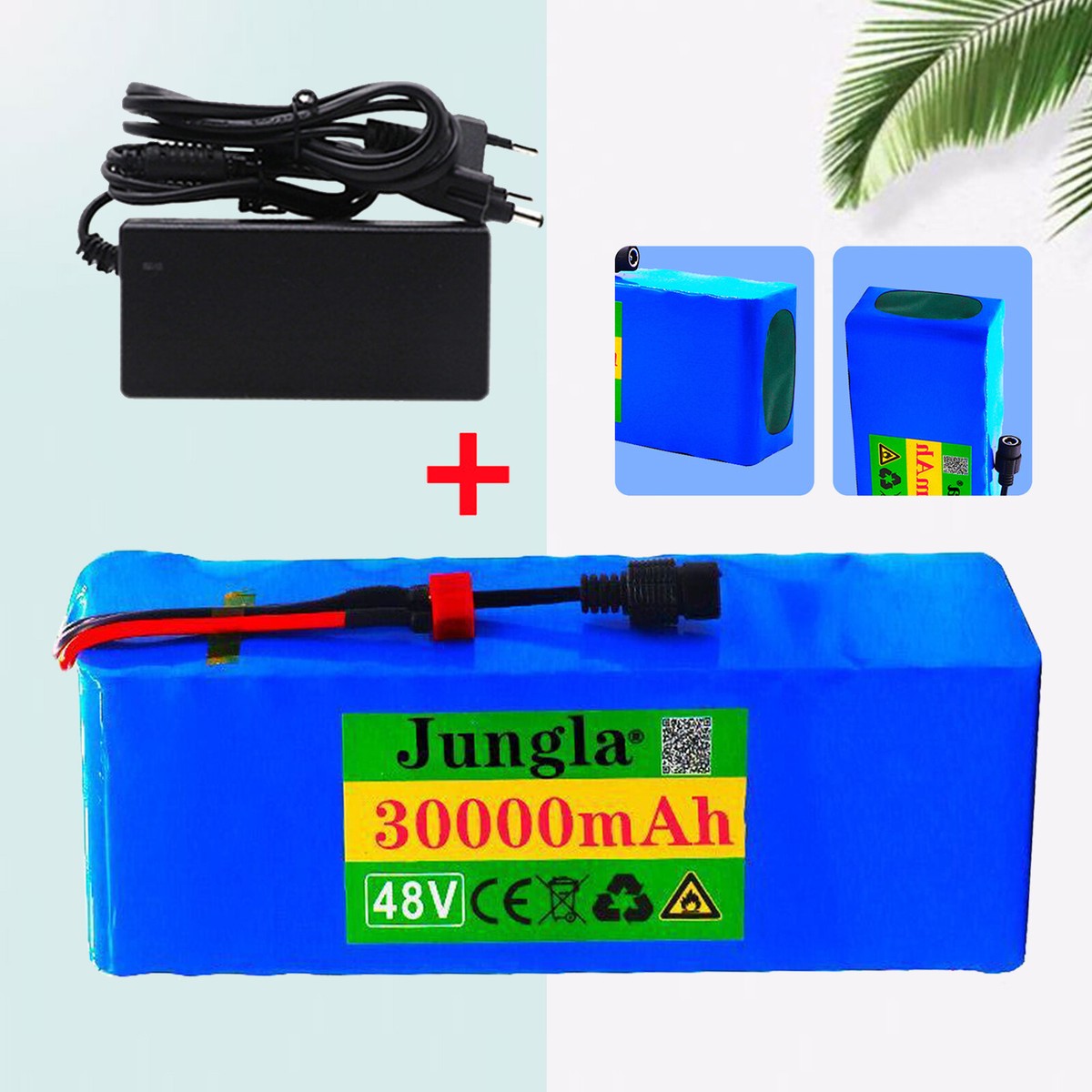 Cheap 48V 100000mAh 1000w 13S3P XT60 48V Lithium Ion Battery Pack 100Ah For  E-bike Electric Bicycle Scooter With BMS+charger