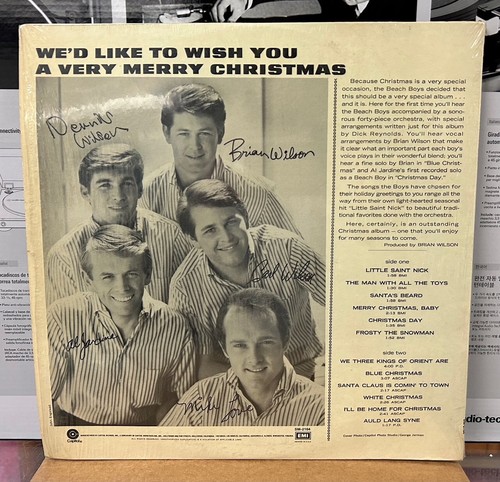Beach Boys Christmas Album LP - Picture 2 of 2