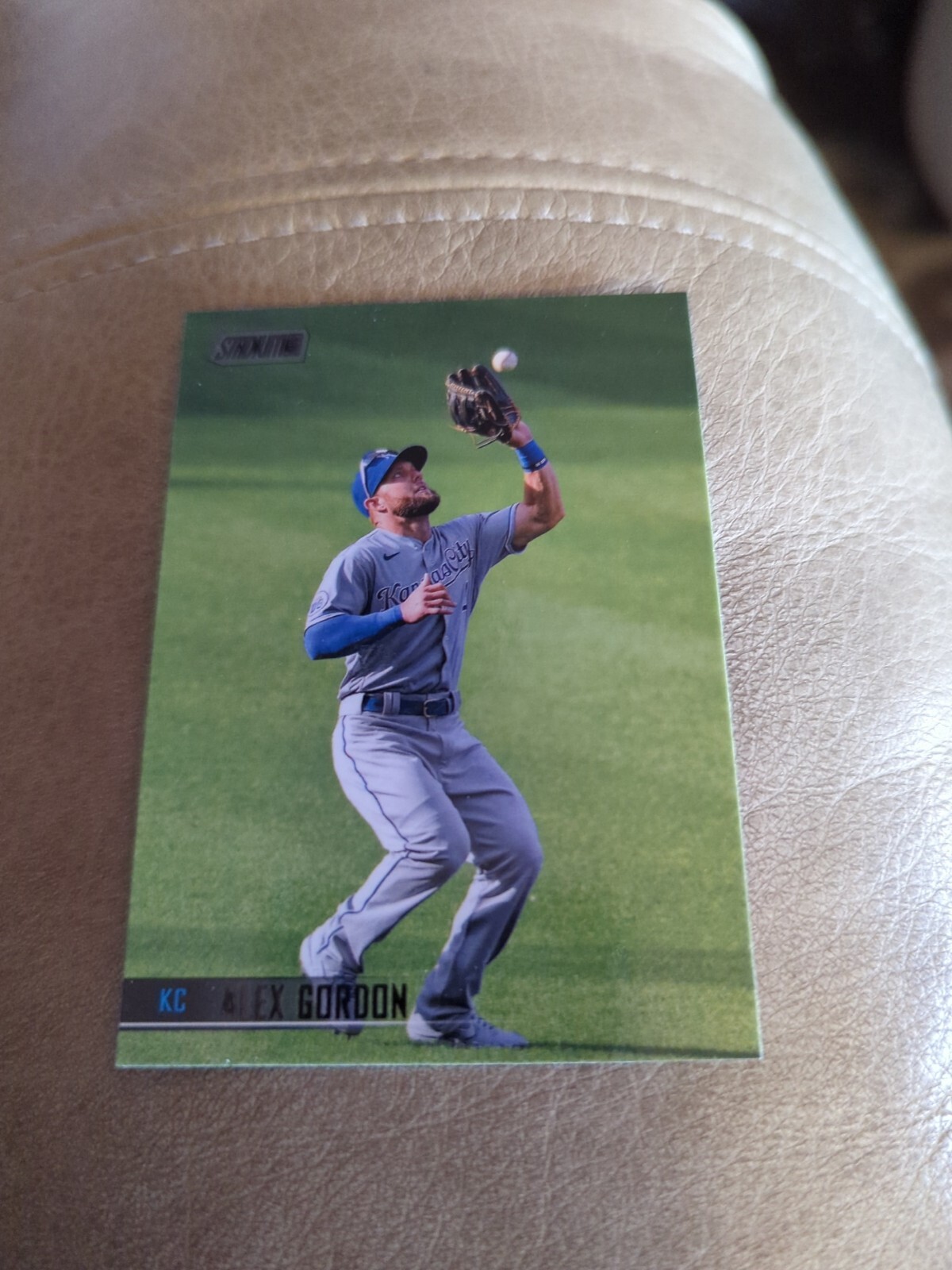 2021 Topps Stadium Club Black Foil Alex Gordon #274