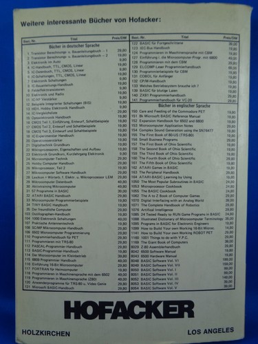 COMMODORE VC-20/VIC-20 -- BÜCHER/BOOKS -- # AUSWAHL # 🔔 UPDATE: 25. 7. 2025 - Picture 151 of 335
