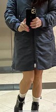 Acne Studios Bomber Parka Women Dark Grey In Size 32