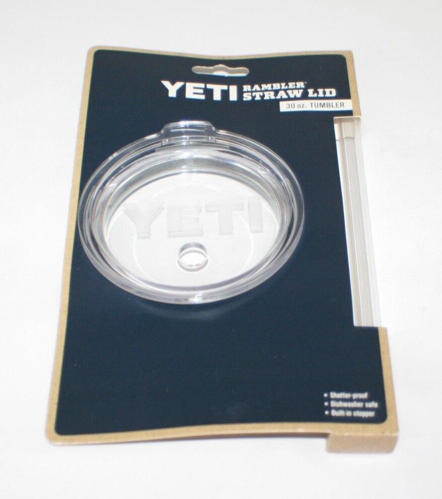 YETI Rambler Straw Lid - 30oz Tumbler Replacement Lid with Straw NEW