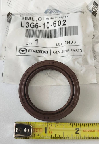 New OEM 2001 - 2015 Mazda 2.0L, 2.5L, 2.3L Front Timing Cover Seal # L3G6-10-602