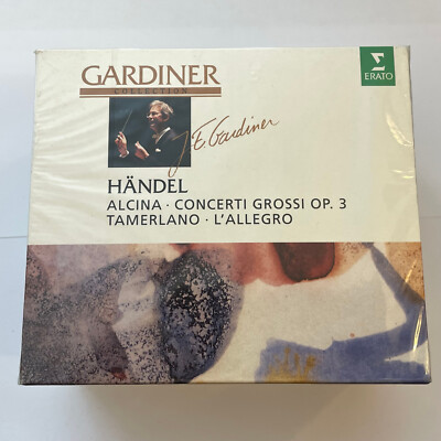Erato J.E. Gardiner Collection - Handel (7 x CD Box Set) NEW & SEALED