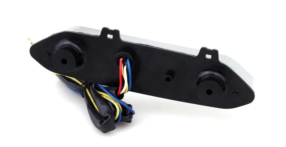 Señales de giro de luz trasera LED integradas para Yamaha YZF 1000 R1 2002-2003 Clear E Foto 3 de 4