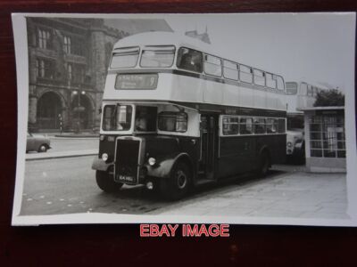 PHOTO  OLDHAM CORPORATION LEYLAND PD3 BUS NO 104 REG 104 HBU