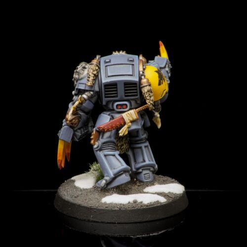 Pro Painted Warhammer 40k Space Wolves Terminator - Picture 3 of 5