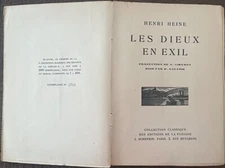 1926, Henri Heine, Les Dieux en Exil, Demetrios Galanis, 1/2000 Copies