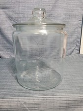 COVERED GLASS JAR FOOD STORAGE WITH LID