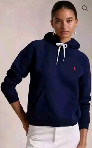 Size XXS Polo by Ralph Lauren: Shrunken Fit Fleece Hoodie -Classic Women