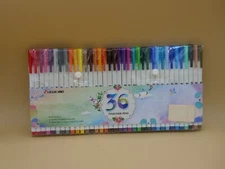  36 Colored Fineliner Pens Fine Tip Pens Porous Fineliner 1 Count (Pack of 36)