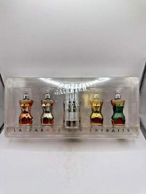 LA PARADE DES EXTRAITS BY JEAN PAUL GAULTIER 3.5ML X4 MINI PARFUM SPLASH