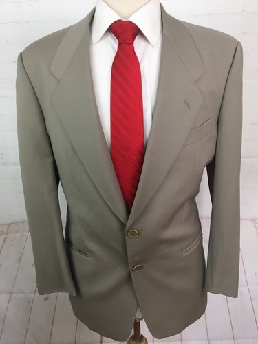 Beige Solid Suit 38R 29X28 $375 | eBay