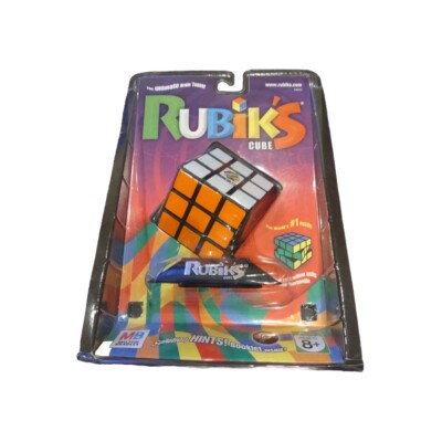 Rubik's Cube 3X3X3  Milton Bradley Brain Teaser Game Hasbro New Original 2007