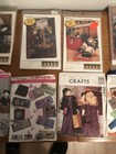Lot 9 Sewing Patterns Craft Folk Art Doll Teacher Gift — photo 3