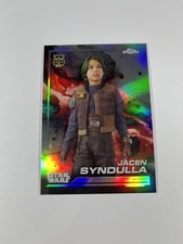 2024 Topps Chrome Star Wars Jacen Syndulla Debut Rebel Ahsoka Refractor  100